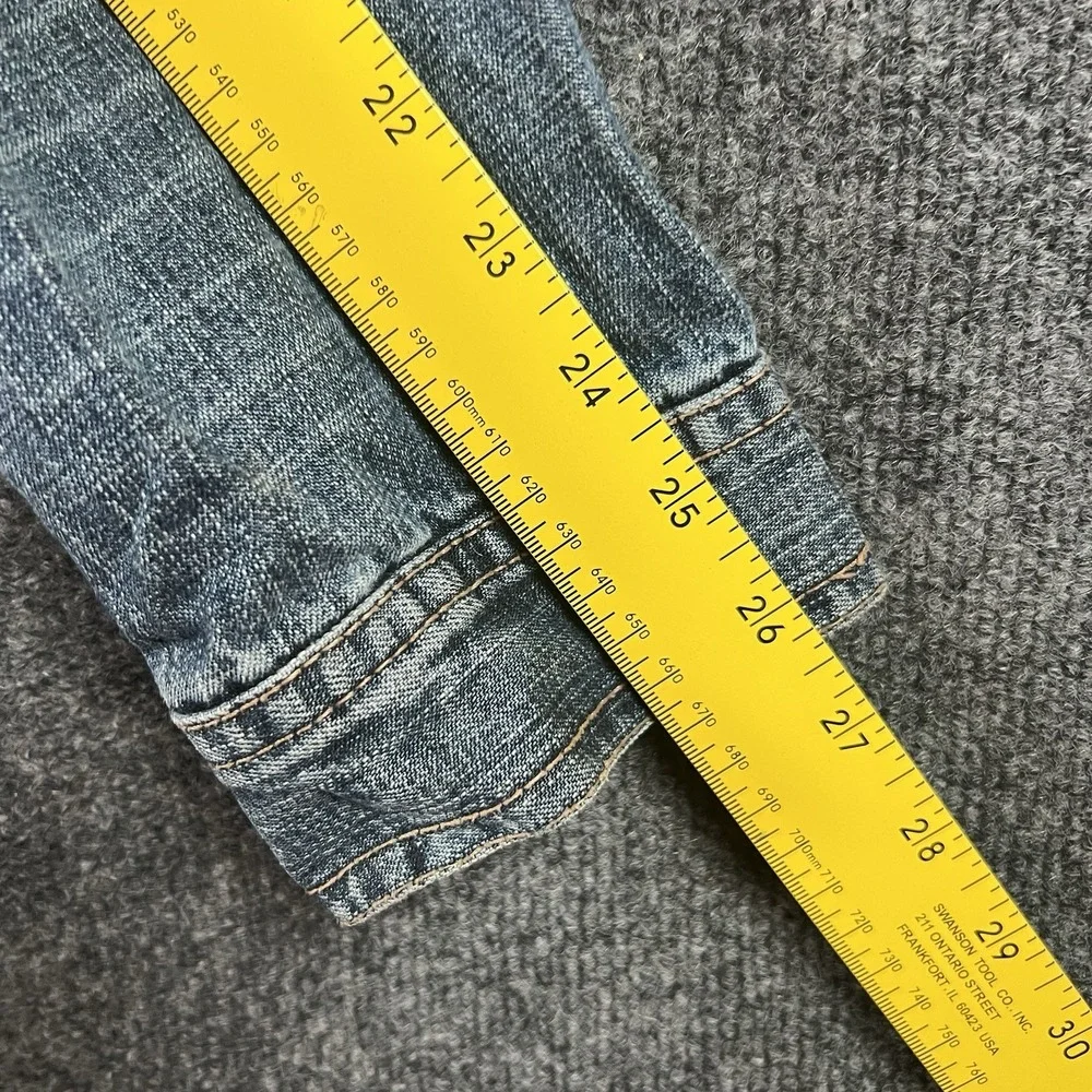 STARBURY By Stephon Marbury denim trucker jean jacket‎ XL y2k hip hop urban READ